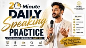 20-Minute Daily Speaking Practice to Speak Confidently