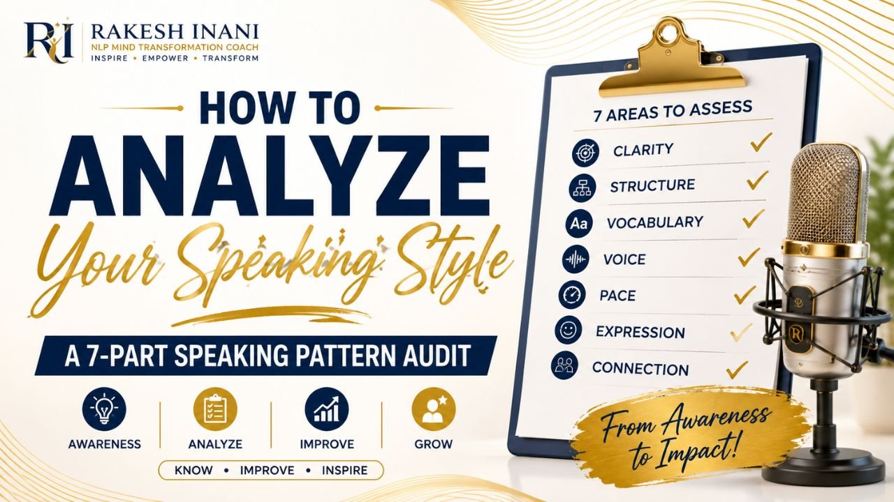 How To Analyze Your Speaking Style And Improve