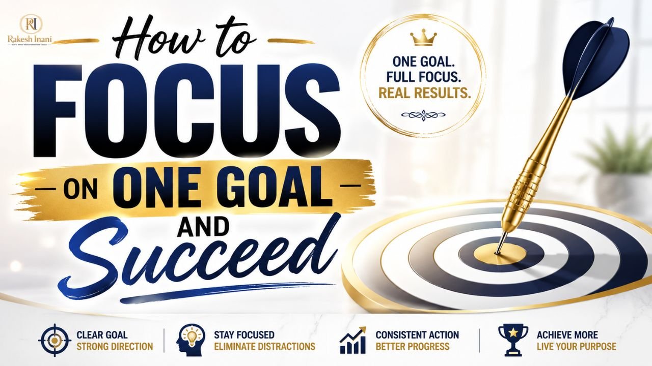 How to Focus on One Goal and Succeed