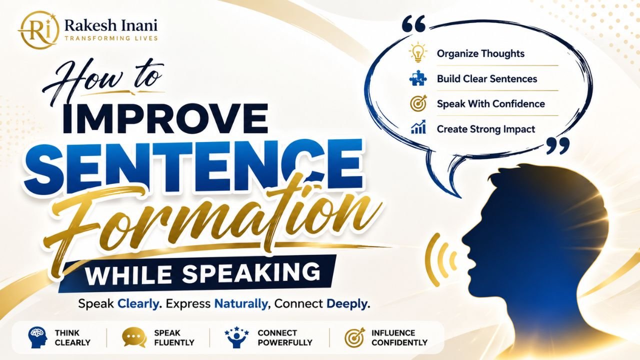 How to Improve Sentence Formation While Speaking