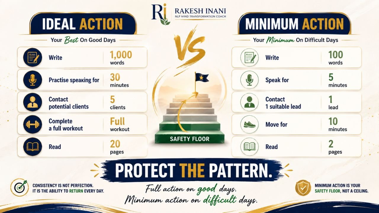 IDEAL ACTION vs MINIMUM ACTION