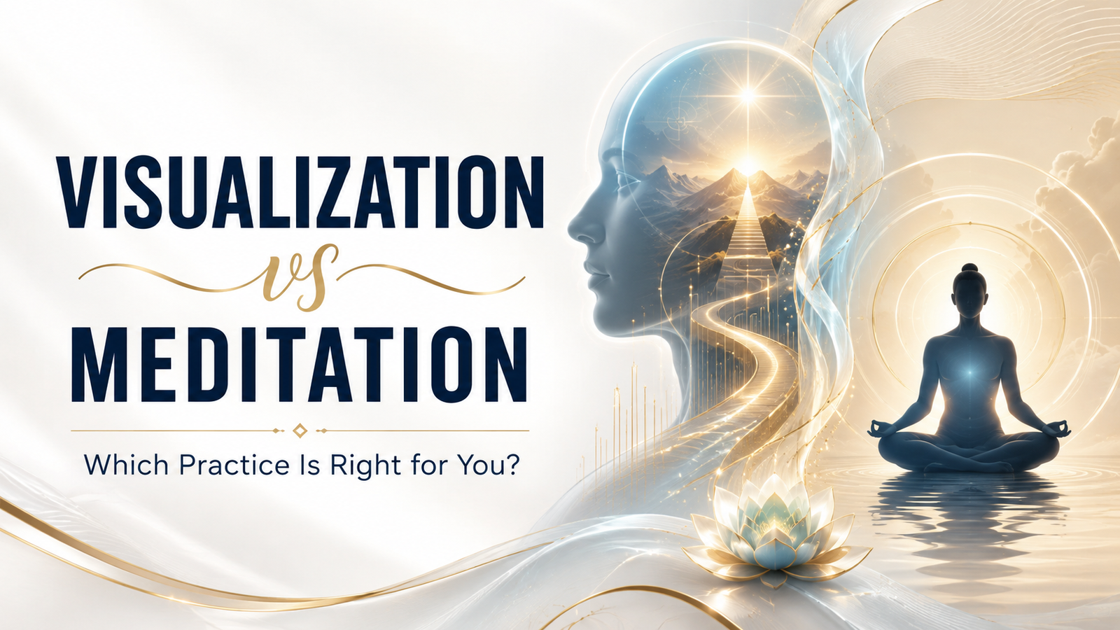 Visualization vs Meditation: Differences, Benefits, and Best Practice