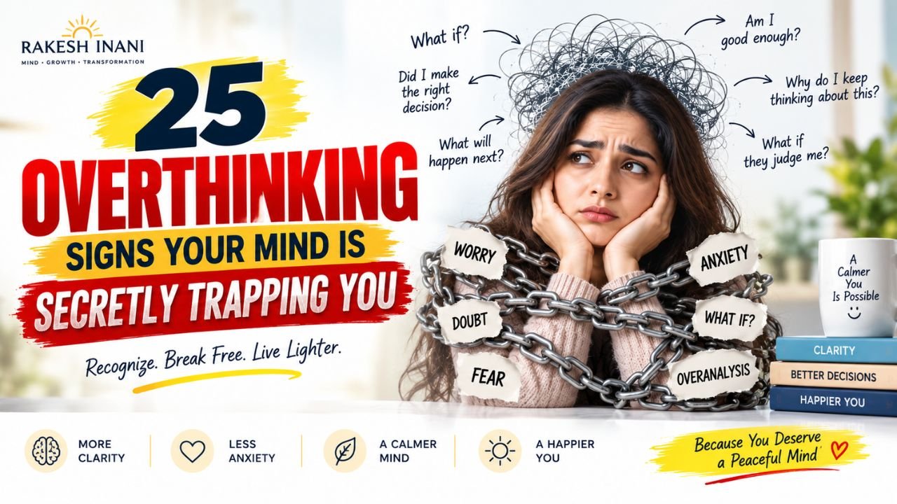 25 Overthinking Signs Your Mind Is Secretly Trapping You