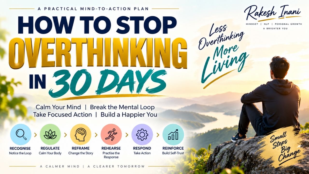 30-Day Plan To Stop Overthinking And Take Action