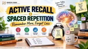 Active Recall and Spaced Repetition: Remember More, Forget Less