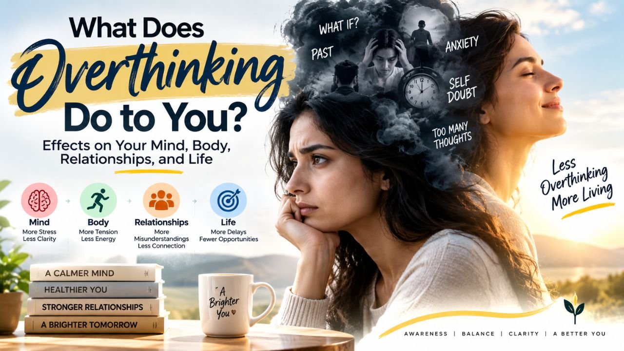 Effects Of Overthinking On Mind, Body And Life