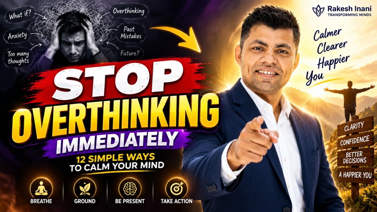How To Stop Overthinking Immediately With 12 Powerful Ways