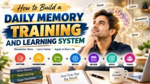 How to Build a Daily Memory Training and Learning System