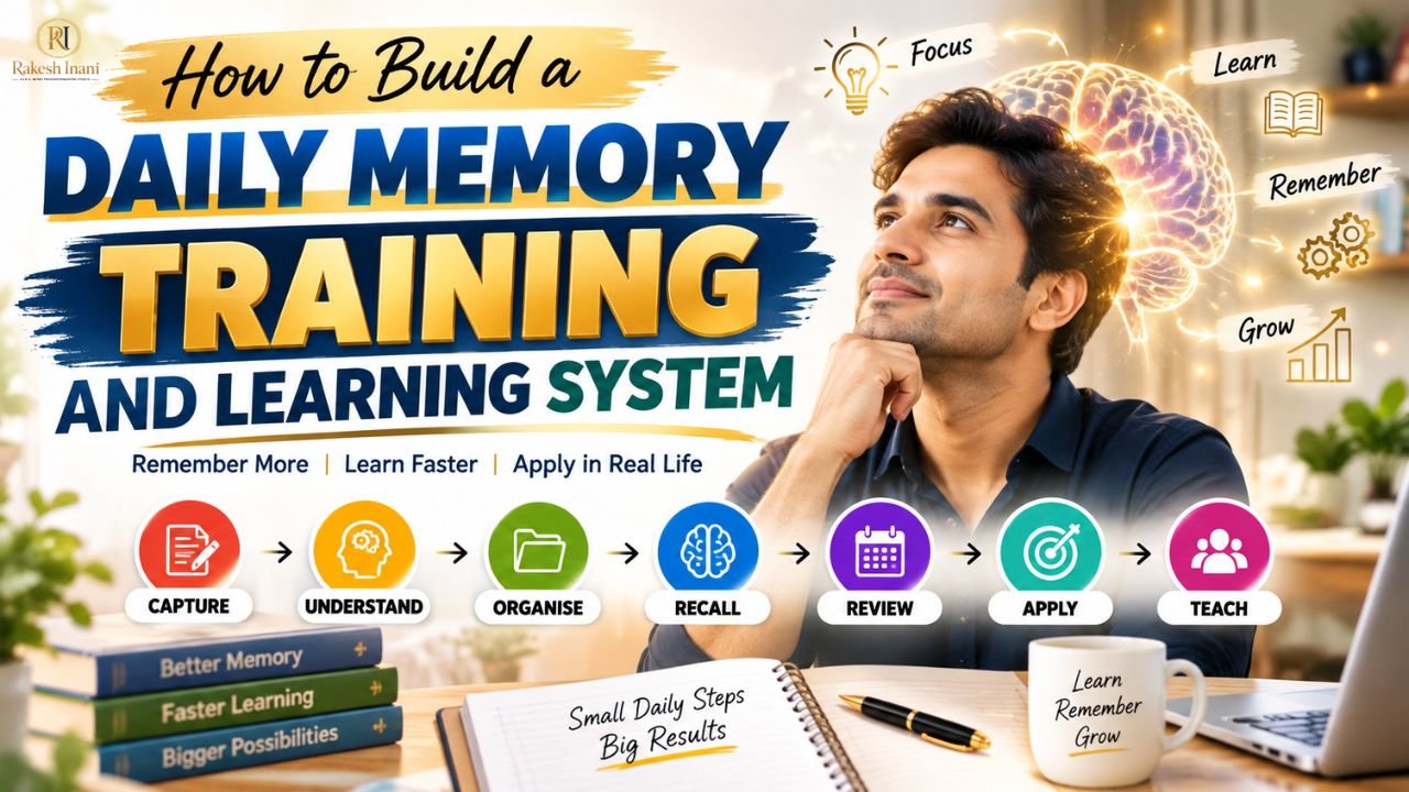 How to Build a Daily Memory Training and Learning System