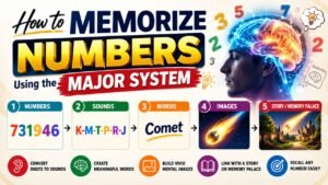 How to Memorize Numbers and Digits Using the Phonetic Major System