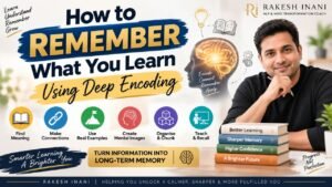 How to Remember What You Learn Using Deep Encoding