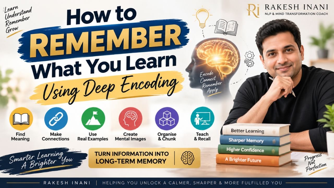 How to Remember What You Learn Using Deep Encoding