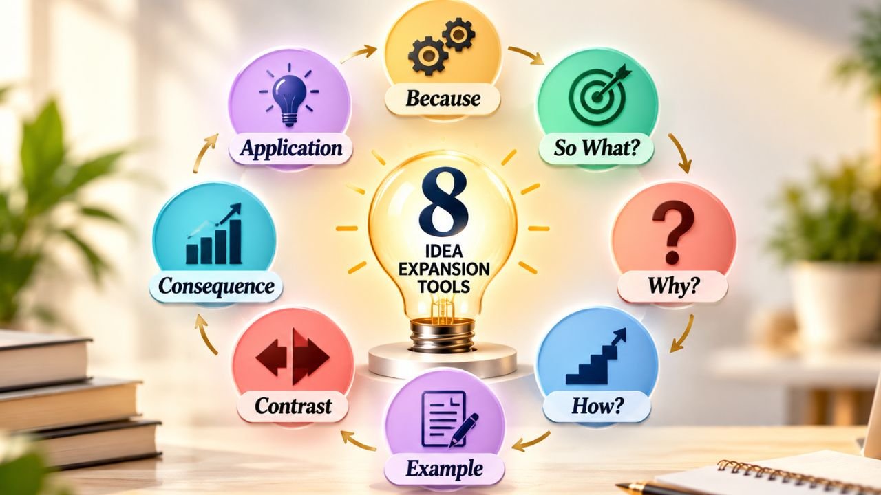 8 Tools to Expand a Simple Idea Into a Deep Explanation